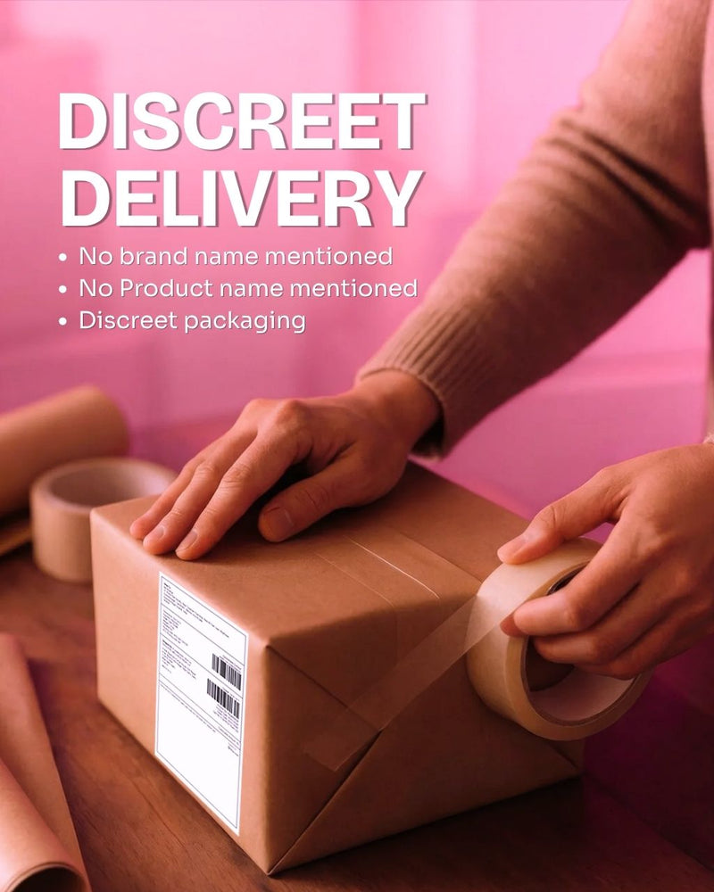Warranty and discreet shipping